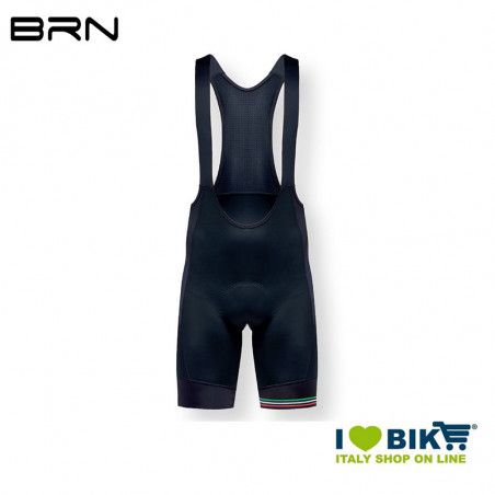 Pants BRN Cross Road with braces Black ITALY BRN - 1