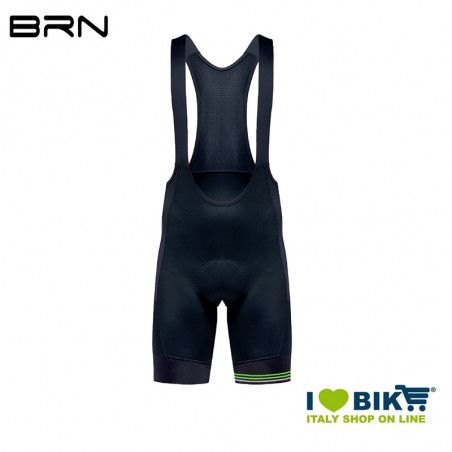 Pants BRN Cross Road with braces Man Black Yellow Fluo BRN - 1