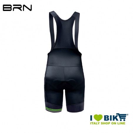 Pantalone uomo BRN Cross Road con bretelle Nero Giallo fluo BRN - 2