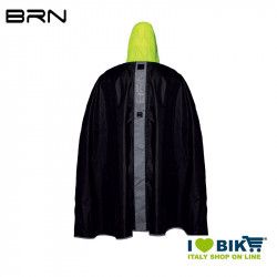 Poncho BRN antipioggia per adulto nero giallo fluo BRN - 1 2
