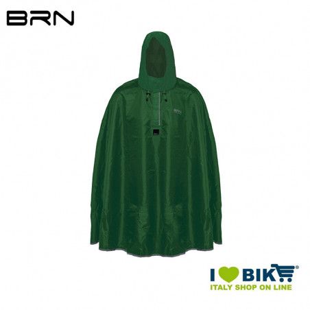 Poncho BRN antipioggia per adulto verde BRN - 1