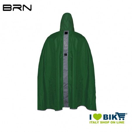 Poncho BRN antipioggia per adulto verde BRN - 2