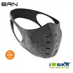 Antismog mask with adjustable strap filter Included BRN - 1