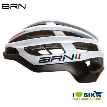 Casco BRN Freccia bianco lucido Italia BRN - 3