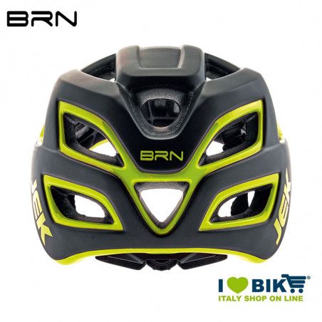 Casco BRN JEK nero giallo fluo BRN - 1