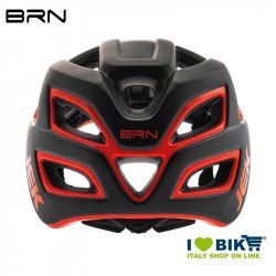 Casco BRN JEK nero rosso BRN - 1 2