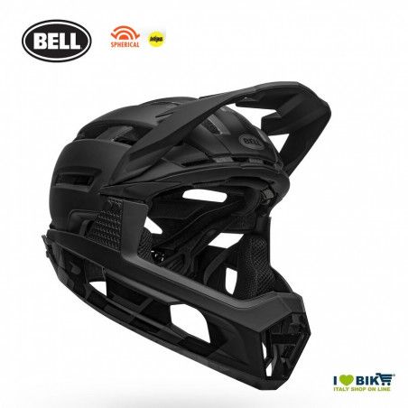 SUPER AIR R MATTE/GLOSS BLACK BELL - 2