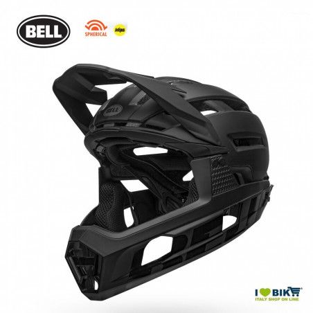 SUPER AIR R MATTE/GLOSS BLACK BELL - 3