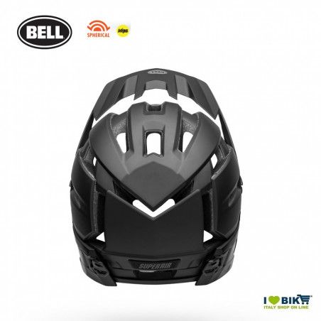 SUPER AIR R MATTE/GLOSS BLACK BELL - 5