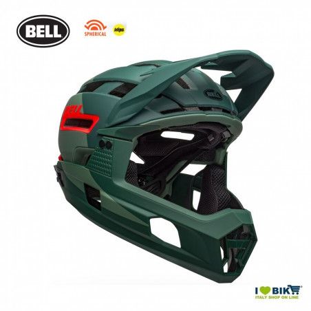 SUPER AIR R MATTE/GLOSS GREEN/INFRARED BELL - 2
