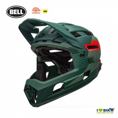 SUPER AIR R MATTE/GLOSS GREEN/INFRARED BELL - 4