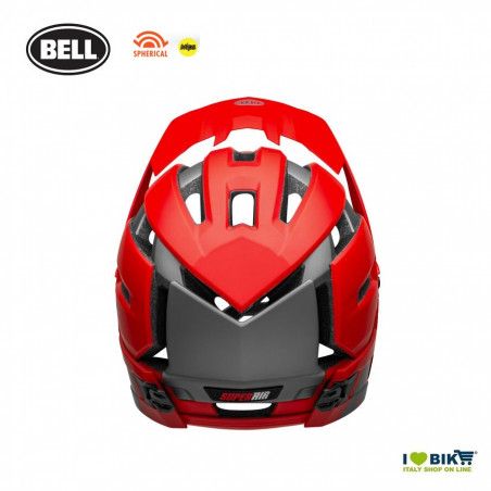 SUPER AIR R MATTE/GLOSS RED/GRAY BELL - 5