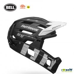 BELL FASTHOUSE MATTE BLACK/WHITE BELL - 1