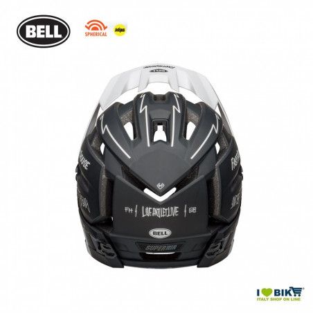 BELL FASTHOUSE MATTE BLACK/WHITE BELL - 5