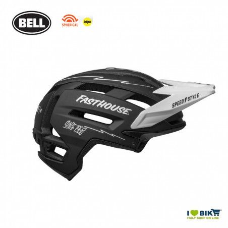 BELL FASTHOUSE MATTE BLACK/WHITE BELL - 6