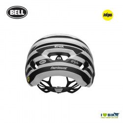 BELL FASTHOUSE STRIPES MATTE WHITE/BLACK BELL - 1 2