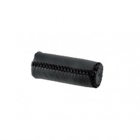 Paio manopole in cuoio City Grip nere  - 1