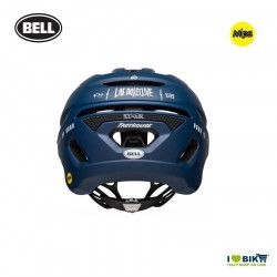 BELL SIXER MATTE/GLOSS BLUE/WHITE BELL - 1 2