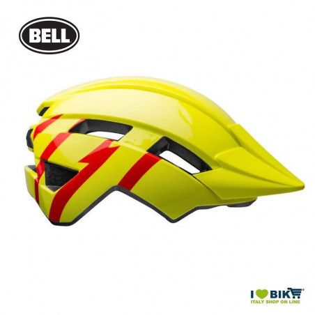 CASCO BELL SIDETRACK II STRIKE GLOSS HI-VIZ/RED BELL - 1