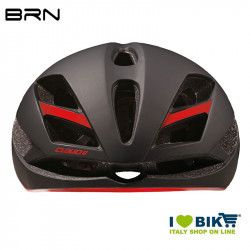 Casco BRN CLOUD II nero opaco rosso BRN - 1 2