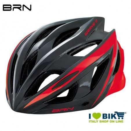 Helmet BRN WEAVE II black/red BRN - 1