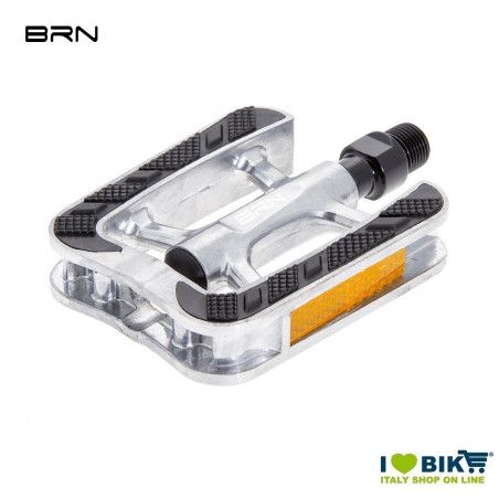 Couple of City-Bike Pedals BRN alluminum  - 1