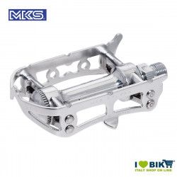 Pair of MKS Prime Sylvan Silver road Pedals MKS - 1