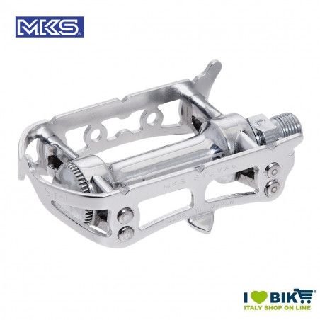 Pair of MKS Prime Sylvan Silver road Pedals MKS - 1