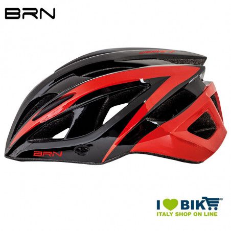Casco BRN WEAVE II Light nero/rosso BRN - 3