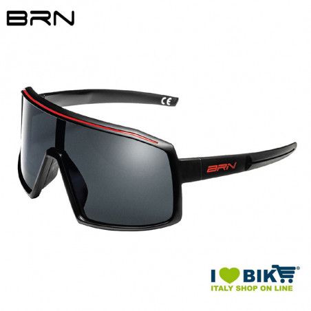 Occhiali BRN MAX WIDE nero/rosso BRN - 1