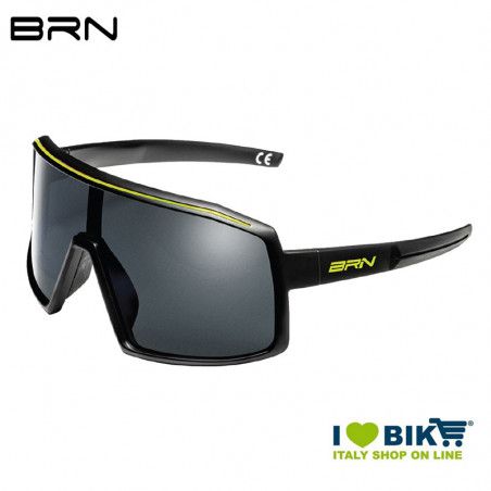 Occhiali BRN MAX WIDE nero/giallo fluo BRN - 1