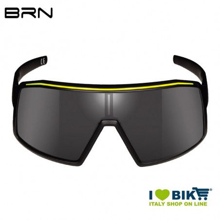 Occhiali BRN MAX WIDE nero/giallo fluo BRN - 2