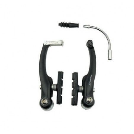 Pair of black V-Brake aluminium brakes SACCON - 1