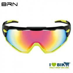 BRN Glasses Rx01 Yellow Fluo BRN - 1 2