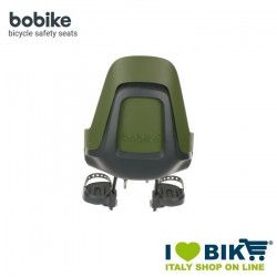 Seggiolino Bobike MINI ONE anteriore Verde Militare Bobike - 1 2