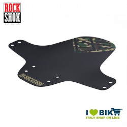 MTB Rockshox universal front mudguard black-anthracite camouflage print  - 1