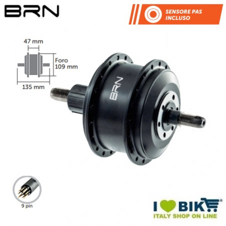 Motore posteriore pro 250 W Cassetta BRN - 1