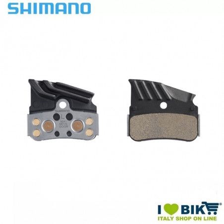 Pastiglie Metalliche SHIMANO N04C 4 pistoni XTR Shimano - 2