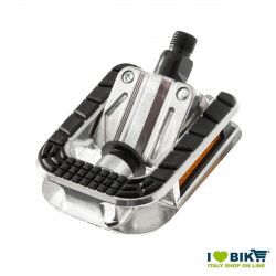 Folding pedals aluminium brn  - 1 2