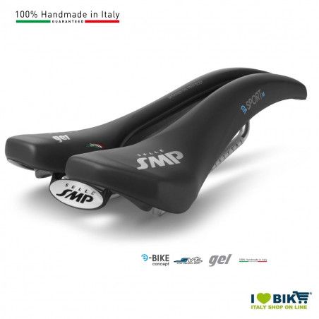 Saddle SMP E-SPORT MEDIUM GEL BLACK SMP - 1
