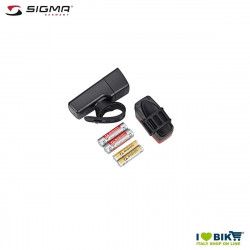 Sigma Aura 25 + Cubic Battery Led Headlight Set front+rear  - 1