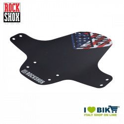 Rockshox universal MTB front mudguard USA flag  - 1