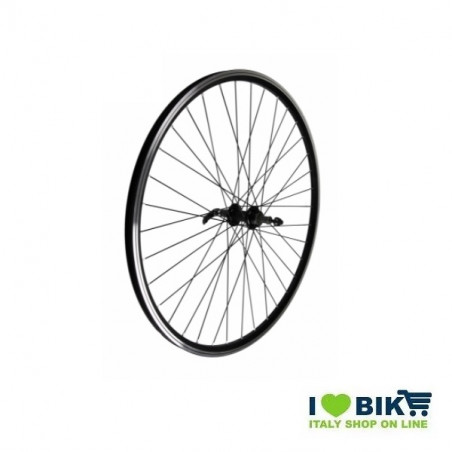 Wheel 28 City-Bike rear threaded Black Hub on bearingsc  - 1