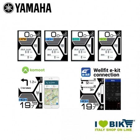 Display Yamaha per E-Bike Modello C con unità di comando  - 2