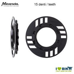 Miranda Chain Guard + Sprocket 15 Teeth Offset 3 mm Bosch 2Gen Winora - 1
