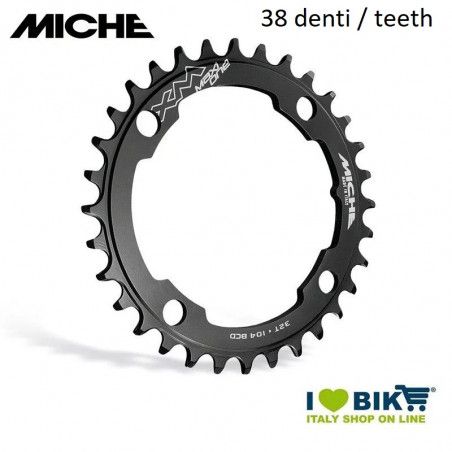 E-Bike crown 38 teeth Miche for Brose Yamaha Bosch BCD 104 black Miche - 1