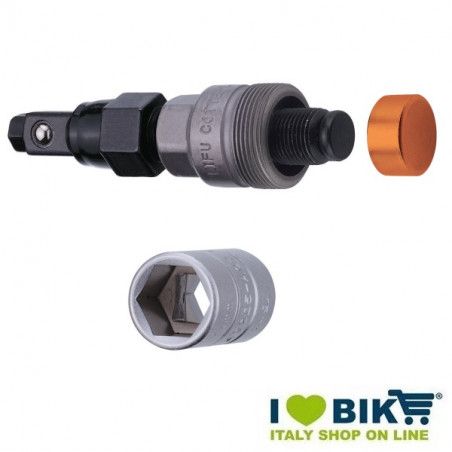 Crank pin puller for square pins kit with socket BRN - 1