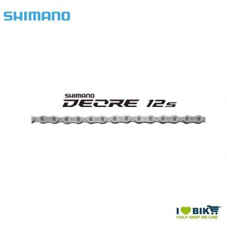 Catena Shimano Deore 12 V CN-M6100 138 Maglie+QuickLink