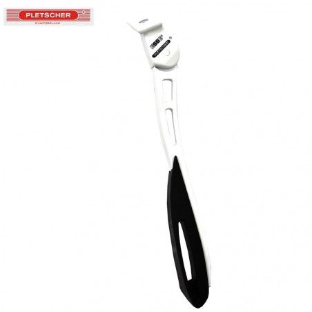 Cavalletto laterale centrale Pletscher Esge Zoom 26-29 bianco  - 1