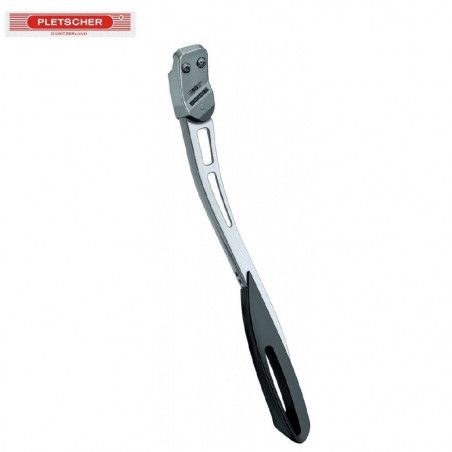 Cavalletto laterale Posteriore Pletscher Esge Comp Zoom 28 Silver  - 1